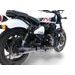 Dual slip-on exhaust GPR ULTRACONE BLACK ROY.14.CAT.ULTRA.BL Matte Black including removable db killer, link pipe and catalyst