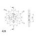 Ritzel SUPERSPROX CST-417:16 16T, 428