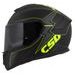Full face helmet CASSIDA Integral GT 2.1 Flash matt black/ fluo yellow/ dark grey XL