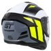 Full face helmet CASSIDA Integral GT 2.0 Ikon white/ fluo yellow/ grey/ black S