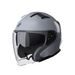 Open face helmet STORMER RIVAL nardo grey glossy M