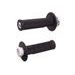 Grips set Lock-on ODI MICRO-X V2 H36MXB Black/Silver Half-Waffle