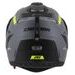 Motocross Helmet CASSIDA TOUR 2.0 X-TRA gray/yellow fluo/black/black matt peak XL