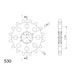 Ritzel SUPERSPROX CST-517:16 16T, 530