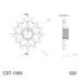 Ritzel SUPERSPROX CST-1593:14 14T, 520