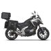 Complete set of SHAD TERRA TR40 adventure saddlebags and SHAD TERRA BLACK aluminium 48L topcase, including mounting kit SHAD HONDA NX 750 X 2021-