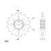 Ritzel SUPERSPROX CST-1370:16 16T, 525