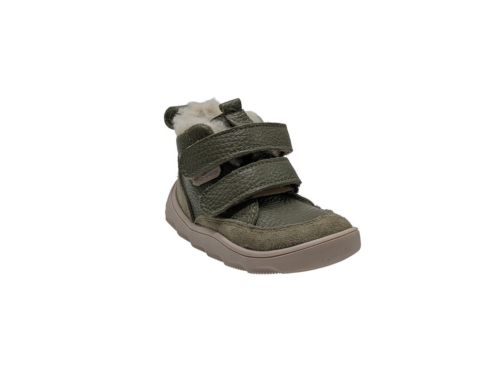 PEGRES SBF 68W Olive in olive, barefoot shoe