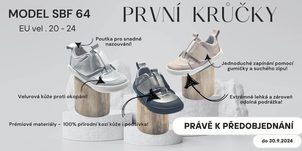 Kožené capáčky SBF 64
