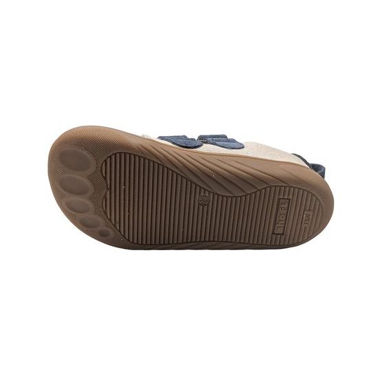 PEGRES SERA FLOW children's canvas shoes – dark blue