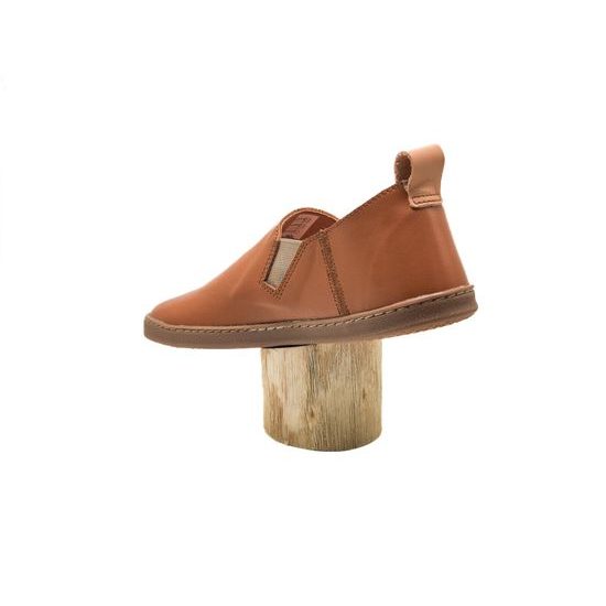 PEGRES BF 82 0.1 slip on obuv hnědá
