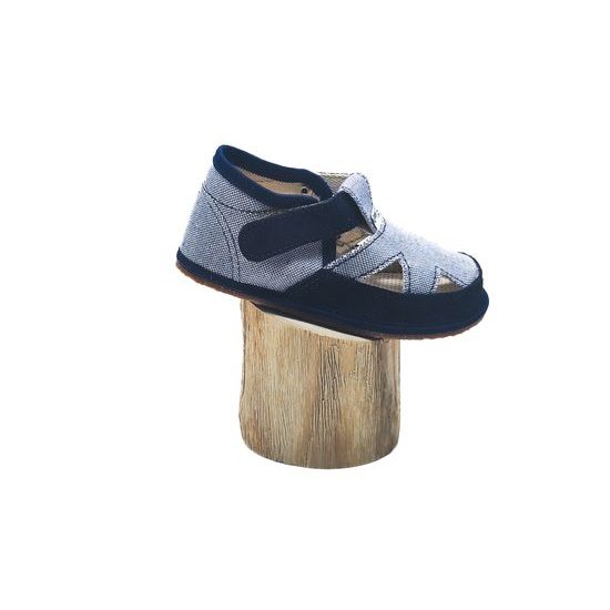 PEGRES C 2096 First shoes blue