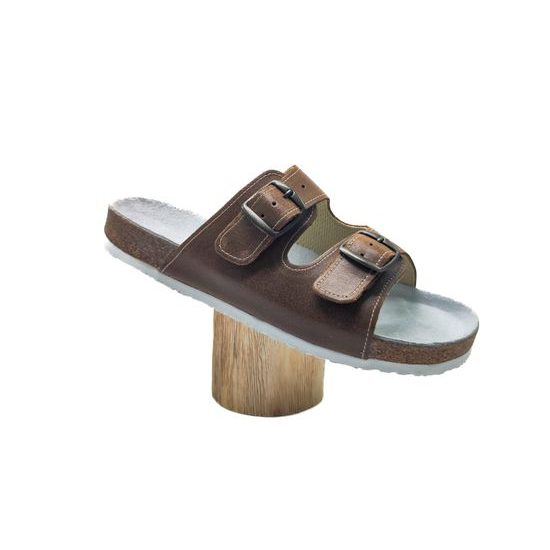 PEGRES 2100B Slippers brown