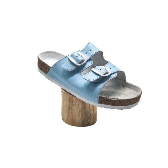 Doprodej PEGRES 2100A domácí obuv modrá