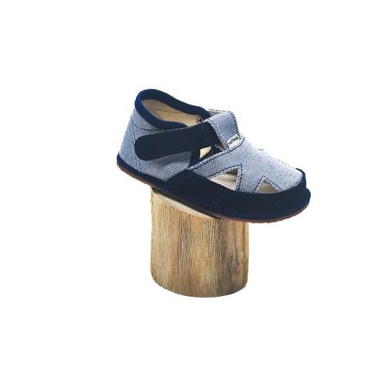 PEGRES C 2096 First shoes blue