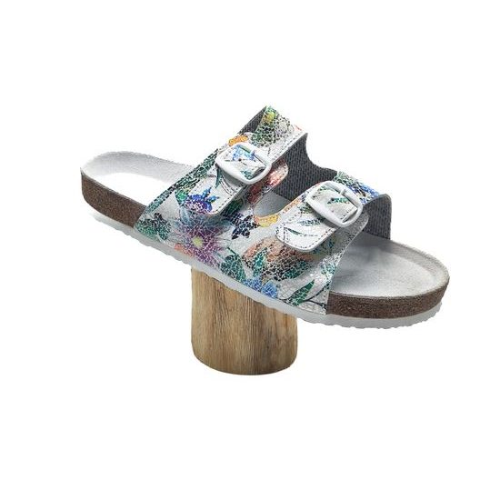 Doprodej PEGRES 2101C domácí obuv květiny