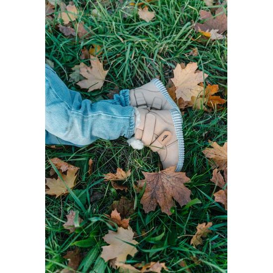 PEGRES B 1706 zimní obuv béžová