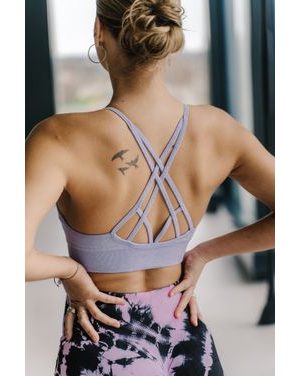 Podprsenka Fitko je láska Cross straps - Purple