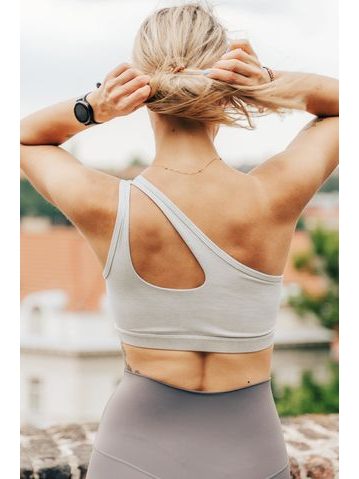 Podprsenka Fitko je láska Tak začni - dark grey