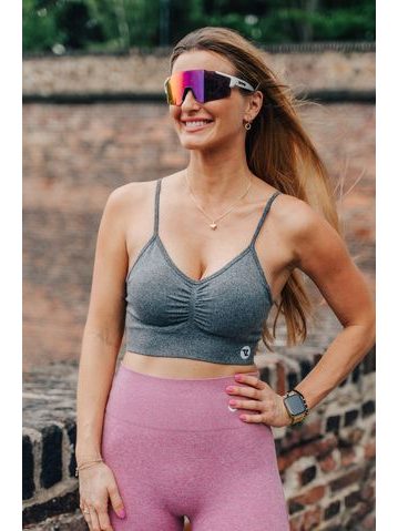 Podprsenka Fitko je láska Tak začni - dark grey