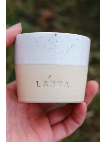 Espresso hrníček Fitko je láska - bílá