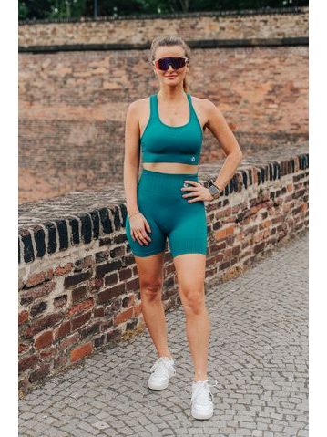 Legíny šortky Fitko je láska Tak začni - tyrkysová jako moře