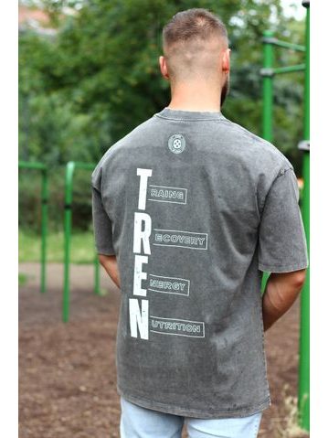 Pánské tričko Fitko je láska TREN - dirty grey