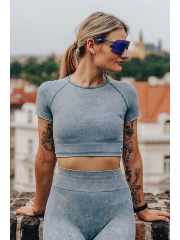 Tričko Fitko je láska Tak začni Jeans - dirty blue