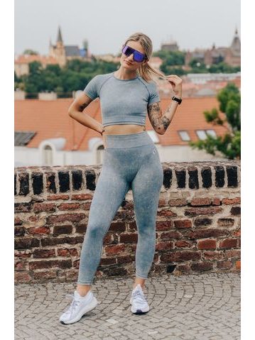 Legíny Fitko je láska Tak začni Jeans - dirty blue jako tvoje myšlenky