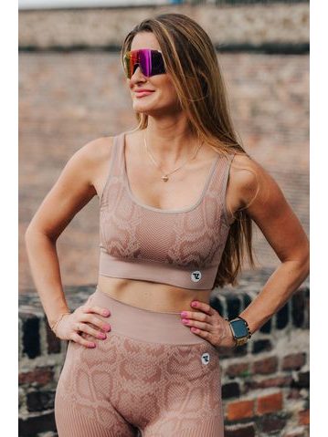 Podprsenka Fitko je láska Tak začni Snake - brown