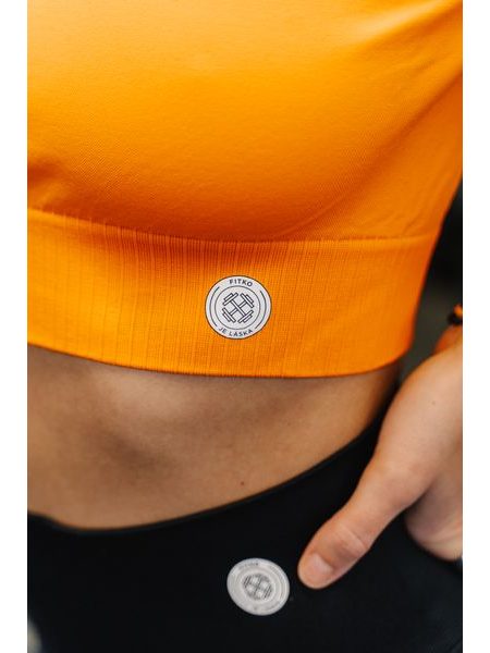 Sportovní tričko Fitko je láska - odvážná oranžová jako popelář