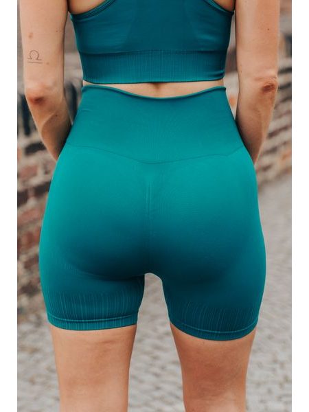 Legíny šortky Fitko je láska Tak začni - tyrkysová jako moře