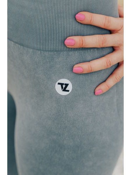 Legíny Fitko je láska Tak začni Push up - dirty grey jako tvoje myšlenky