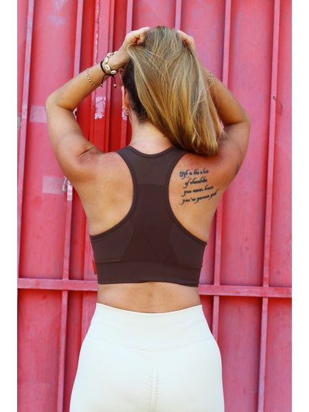 Podprsenka Fitko je láska Tak začni - dark brown