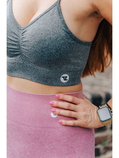 Podprsenka Fitko je láska Tak začni - dark grey