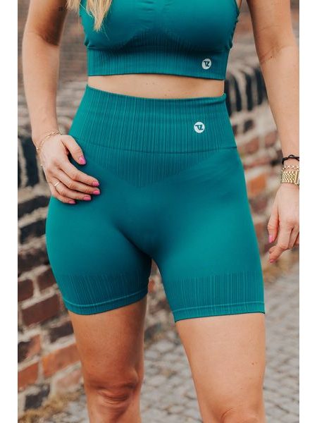 Legíny šortky Fitko je láska Tak začni - tyrkysová jako moře