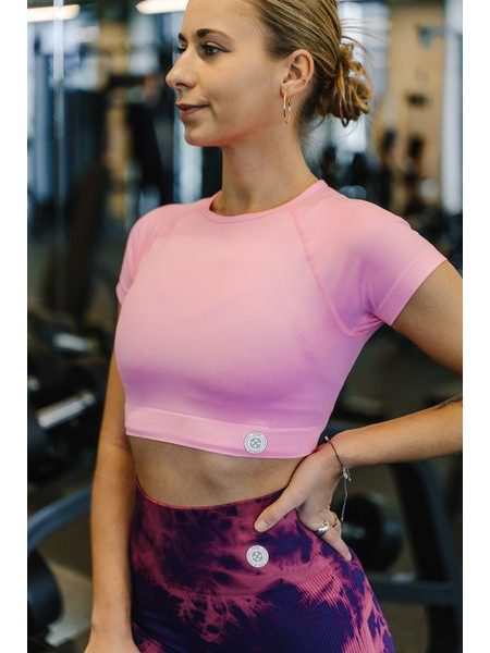 Sportovní tričko Fitko je láska - růžová jako tváře