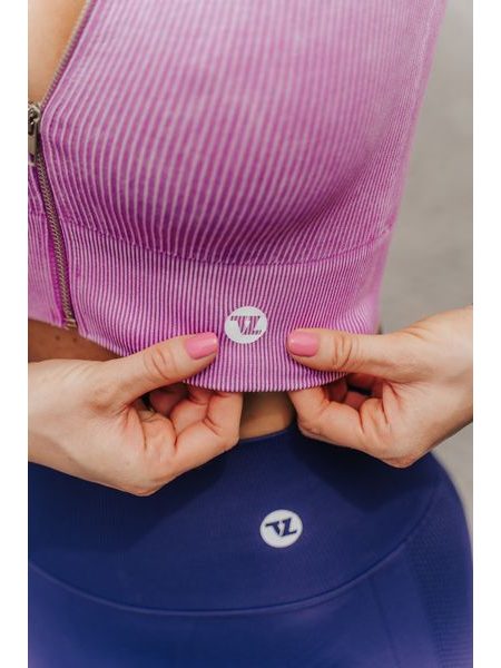 Tričko Fitko je láska Tak začni Zipped - pink