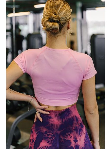 Sportovní tričko Fitko je láska - růžová jako tváře