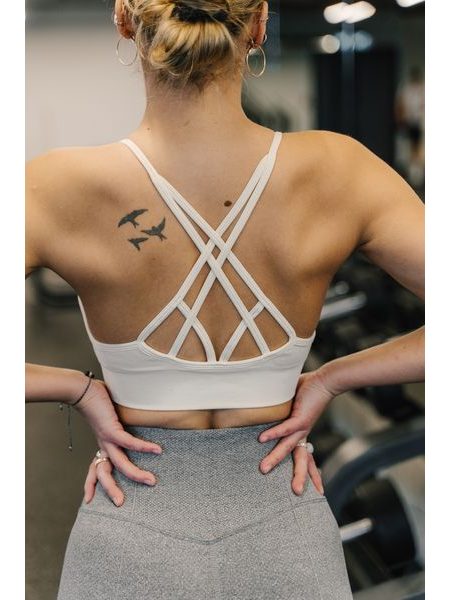 Podprsenka Fitko je láska Cross straps - beige