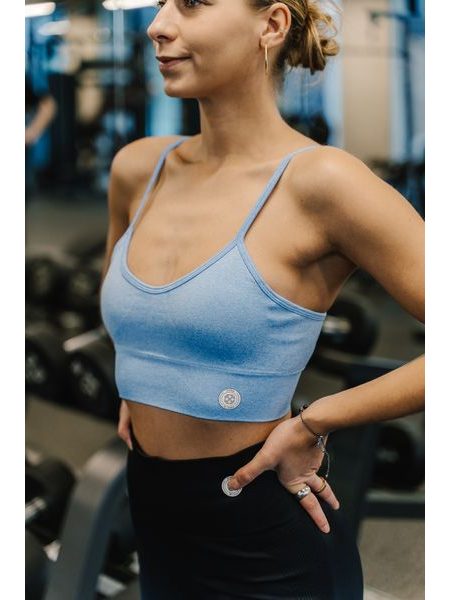 Podprsenka Fitko je láska - modrá jako moře