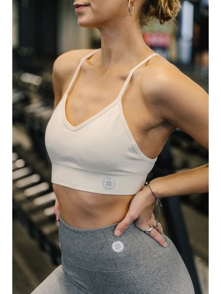 Podprsenka Fitko je láska Cross straps - beige