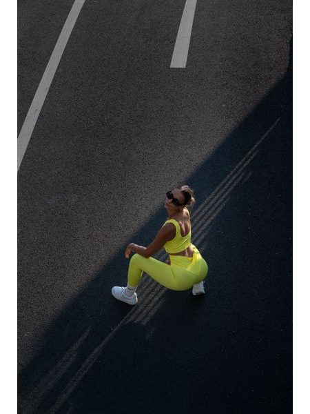 Legíny Fitko je láska Tak začni - odvážná žlutá