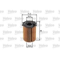 VALEO 586500 - Olejový filtr