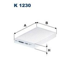 Filtr, vzduch v interiéru FILTRON K 1230