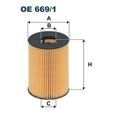 Olejový filtr FILTRON OE 669/1