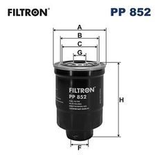 Palivový filtr FILTRON PP 852