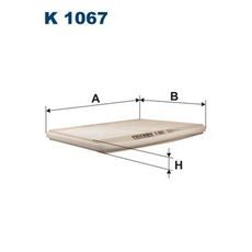 Filtr, vzduch v interiéru FILTRON K 1067