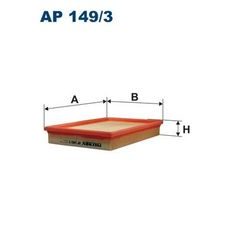 Vzduchový filtr FILTRON AP 149/3