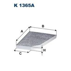 Filtr, vzduch v interiéru FILTRON K 1365A